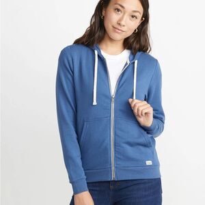 Marine Layer Afternoon Hoodie in Faded Navy Blue Size Small NWT